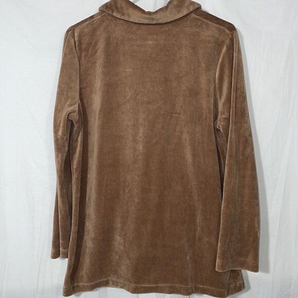 Onque casual velvet sweatshirt  - Picture 6 of 9